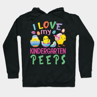 H31Tee Happy Easter Kindergarten Teacher Student Hoodie